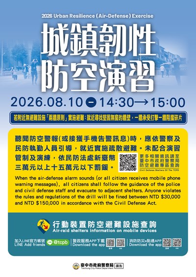 城鎮韌性防空演習